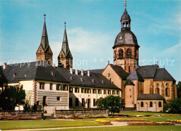 Seligenstadt Hessen Abtei Einhards Basilika Konventbau Konv