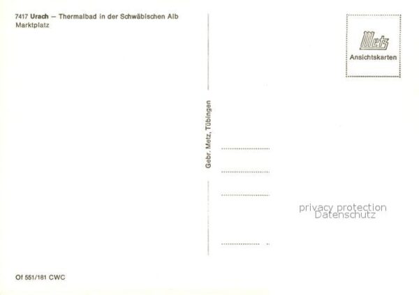 Urach Bad Marktplatz – Bild 2