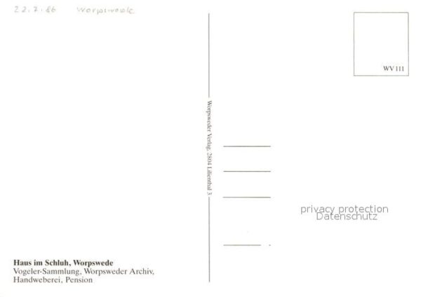Worpswede HAus im Schluh – Bild 2