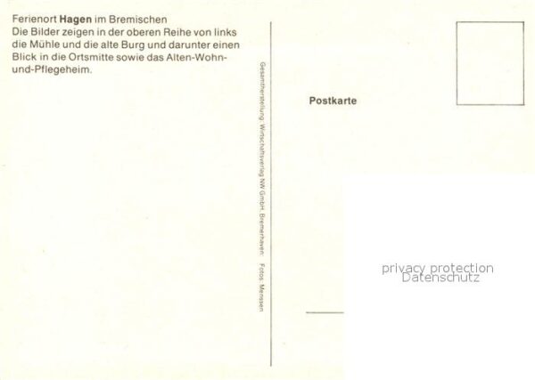 Hagen Bremischen Mühle alte Burg Alten Wohn und Pflegehe – Bild 2
