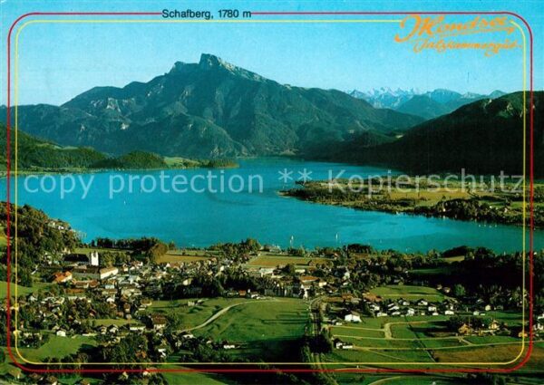 Mondsee Salzkammergut Schafberg Autobahn Salzburg Wien