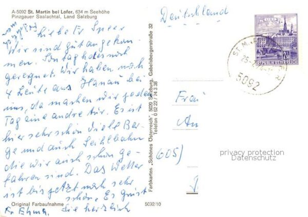 St Martin Lofer Kirche Schloss Fliegeraufnahme – Bild 2