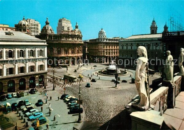 Genova Genua Liguria Piazza de Ferrari