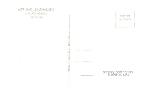 Bad Salzhausen Trinkhalle – Bild 2