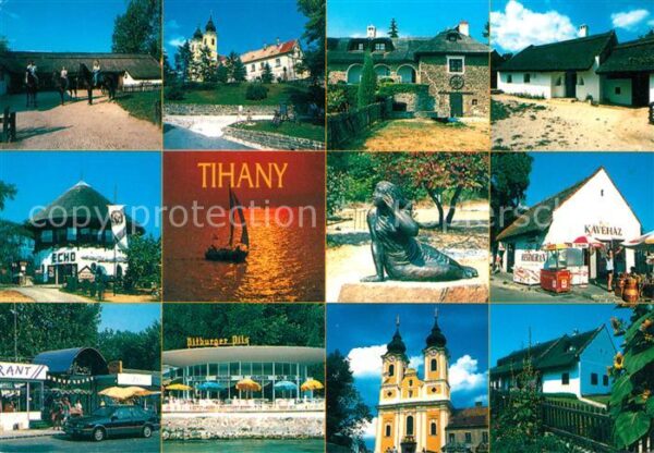 Tihany Stadtansichten