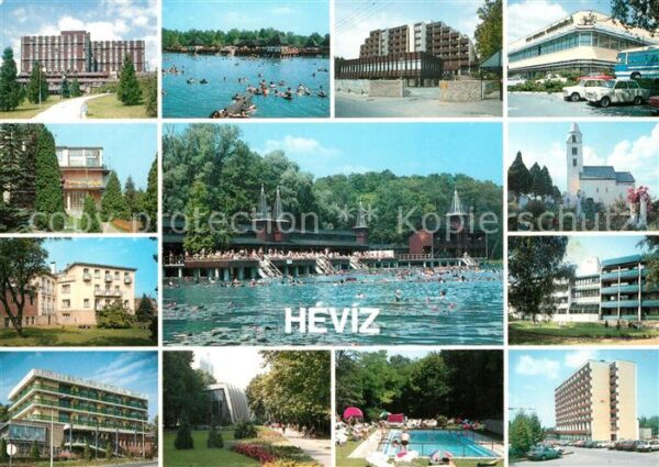 Heviz Stadtansichten