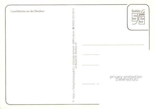 Nordsee Region Leuchttürme Hörnum Kampen Westerhever B – Bild 2
