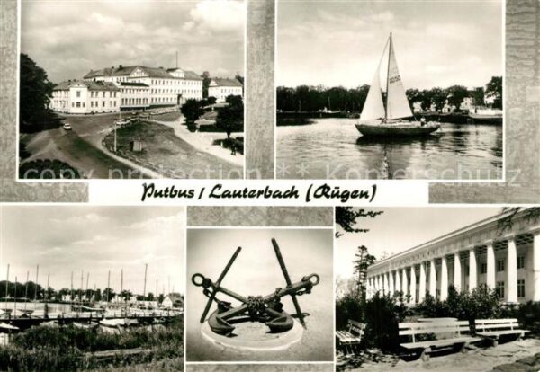 Putbus Ruegen Institut für Lehrerbildung Segler Hafen