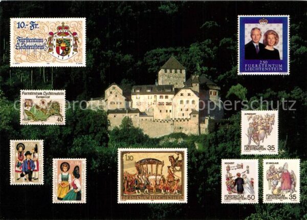 Vaduz Liechtenstein Briefmarken Dauerauftrag