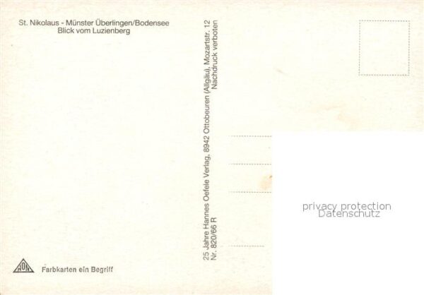 Ueberlingen Bodensee Sankt Nikolaus Münster – Bild 2