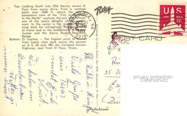 El Paso Texas Fliegeraufnahme – Bild 2