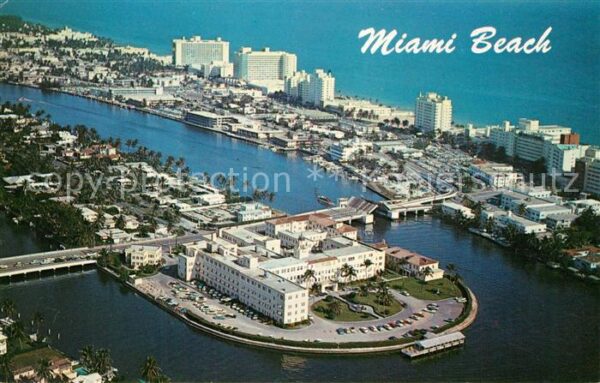 Miami Beach Fliegeraufnahme North Beach Hotels