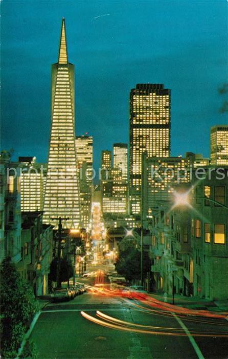 San Francisco California Montgomery Street  Skyscrapers