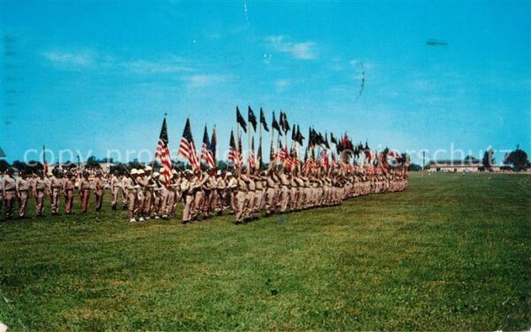 Dix Nebraska Fort Dix formal parade
