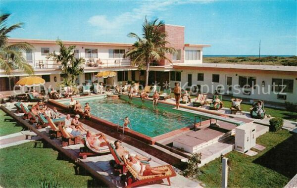 Hollywood Florida Ocean Drive Virmily Motel adn APTS