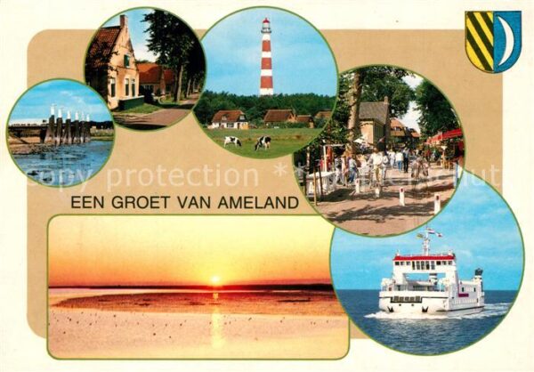 Ameland Leuchtturm Fähre