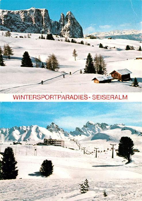Seiser Alm Dolomiten Skigebiet
