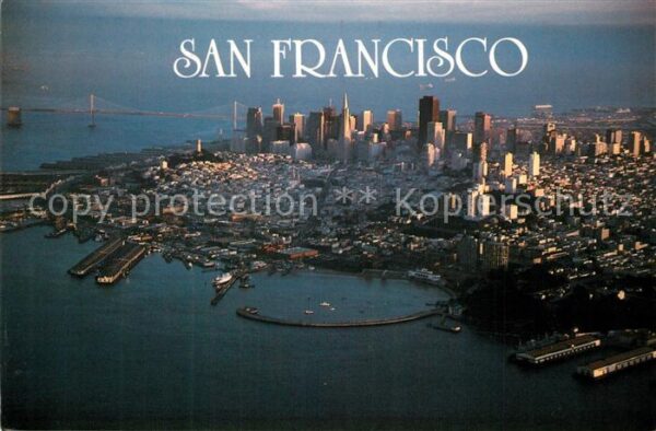 San Francisco California Fliegeraufnahme