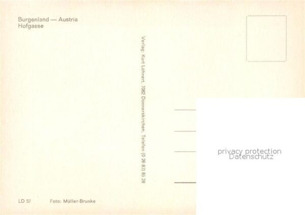 Burgenland Oesterreich Hofgasse – Bild 2