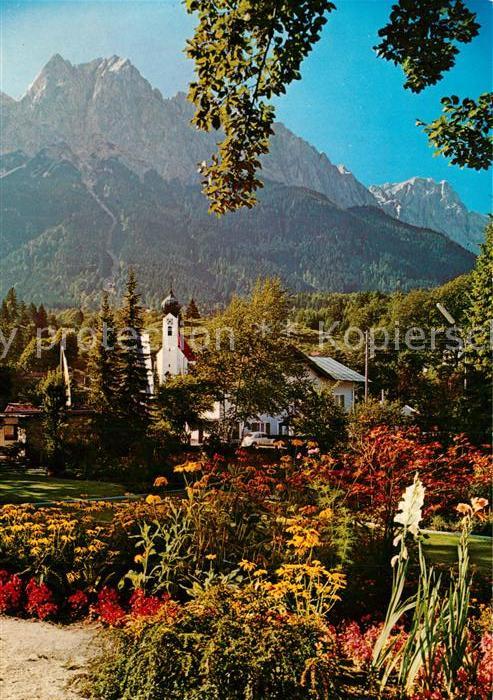 Grainau Kurpark Zugspitze Waxenstein