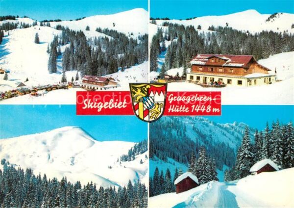Fuessen Allgaeu Sskigebiet Grasgehren-Hütte