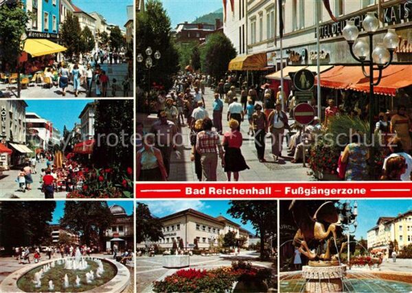 Bad Reichenhall Fussgängerzone