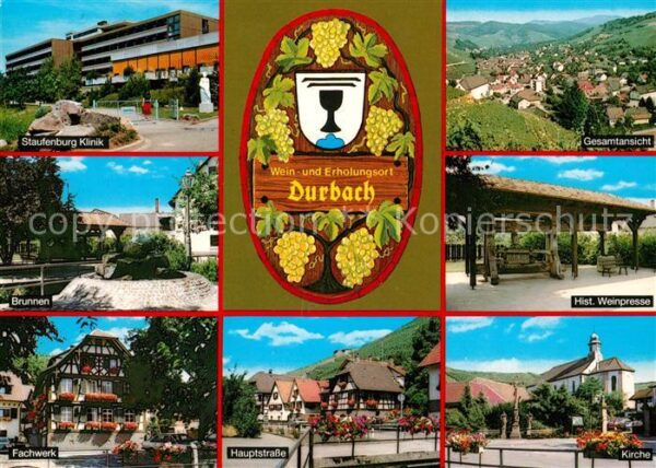 Durbach Staufenburg-Klinik Weinpresse Fachwerk