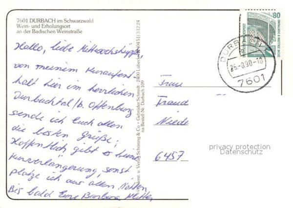 Durbach Staufenburg-Klinik Weinpresse Fachwerk – Bild 2