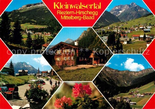 Riezlern Kleinwalsertal Vorarlberg Hirschegg Mittelberg Baad