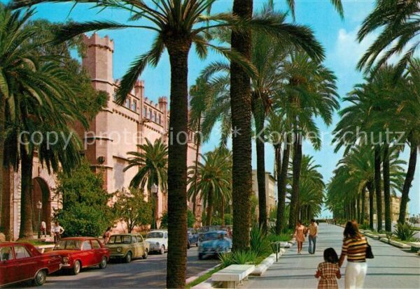 Palma de Mallorca Börse udn Paseo Sagrera