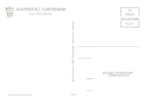 Bad Reichenhall Kuranstalt Fürstenbad – Bild 2