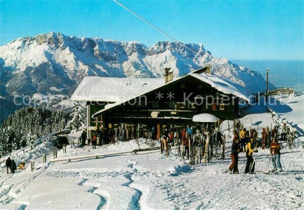 Untersberg Skihütte an der Roßfeld-Hohenringstrass