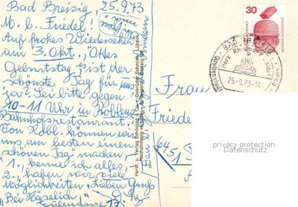 Bad Breisig Lageplan Rheinpartien Brunnen – Bild 2