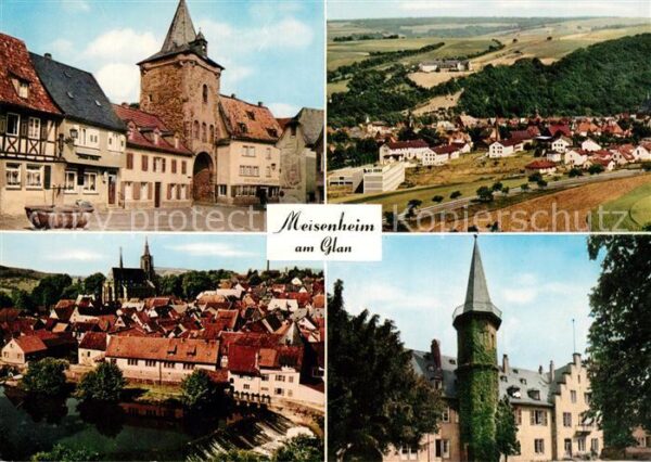 Meisenheim Glan Fliegeraufnahme Stadttor