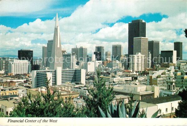 San Francisco California Financial Center of the West
