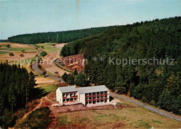 Hunoldstal Fliegeraufnahme Haus der sieben Brüder