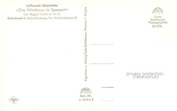 Rohrbrunn Wirtshaus im Spessart Wildschweinrotte – Bild 2