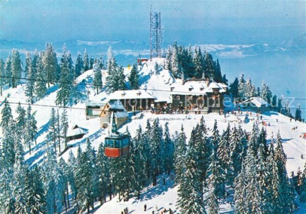 Poiana Brasov Cabana Postavaru Winterlandschaft