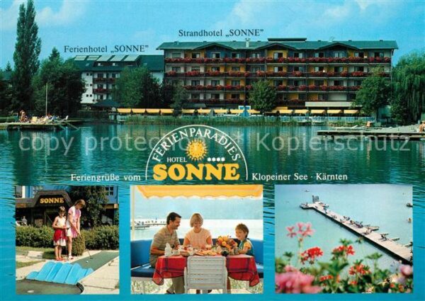 Seelach Klopeinersee Ferienparadies Hotel Sonne