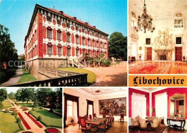 Libochovice Schloss Parkanlagen