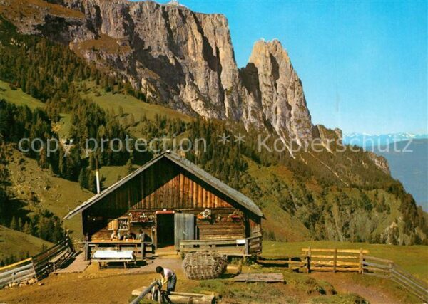 Seiser Alm Dolomiten Saltnerhütte Tschabiet