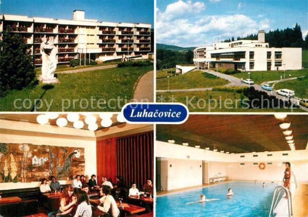 Luhacovice Hotelanlagen Hallenbad