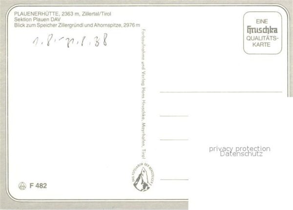 Zillertal Tirol Plauenerhütte – Bild 2
