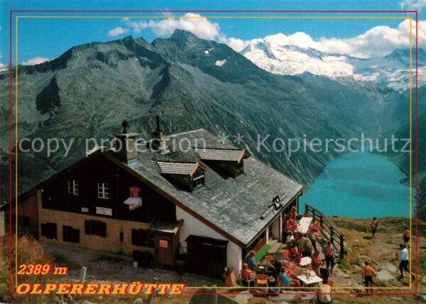 Zillertal Tirol Olpererhütte Schlegeisstausee