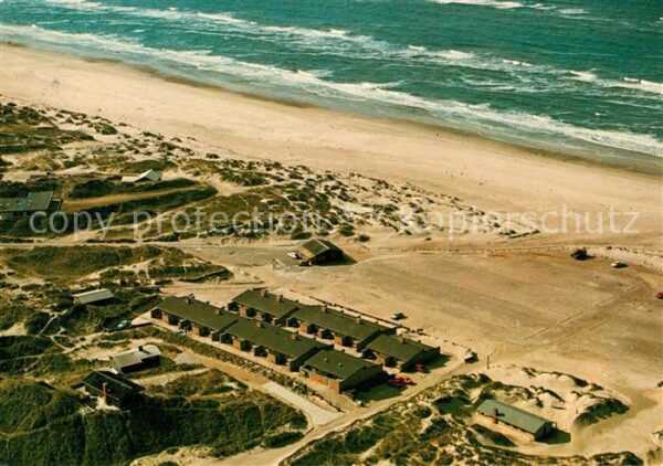 Henne Strand Fliegeraufnahme