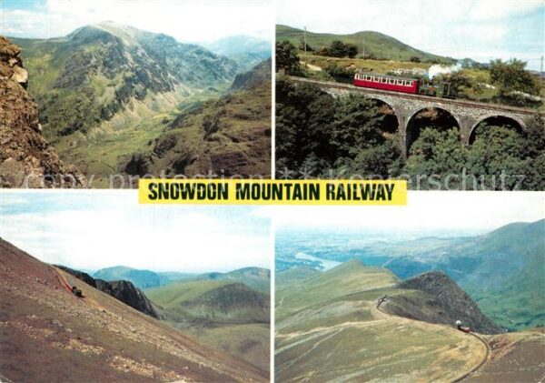 Gwynedd Wales Snowdon Mountain Railway