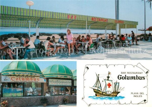 Playa del Ingles Bar Restaurant Columbus