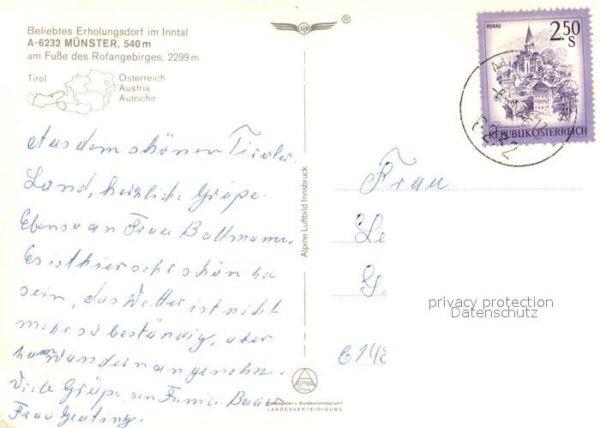 Muenster Tirol Rofangebirge Fliegeraufnahme – Bild 2