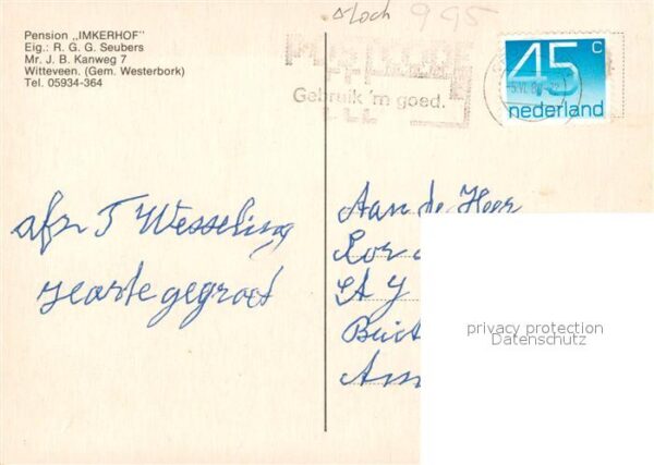 Westerbork Witteveen Pension Imkerhof – Bild 2