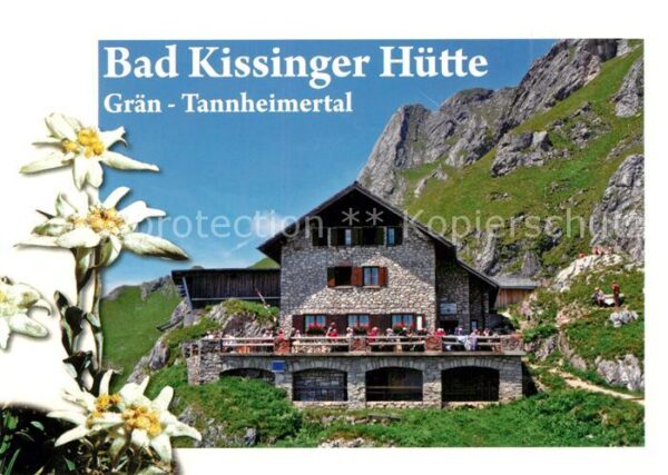 Graen Tirol Bad Kissinger Hütte Aggenstein